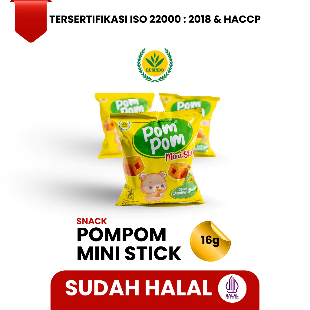 POMPOM MINI STICK RASA JAGUNG BAKAR