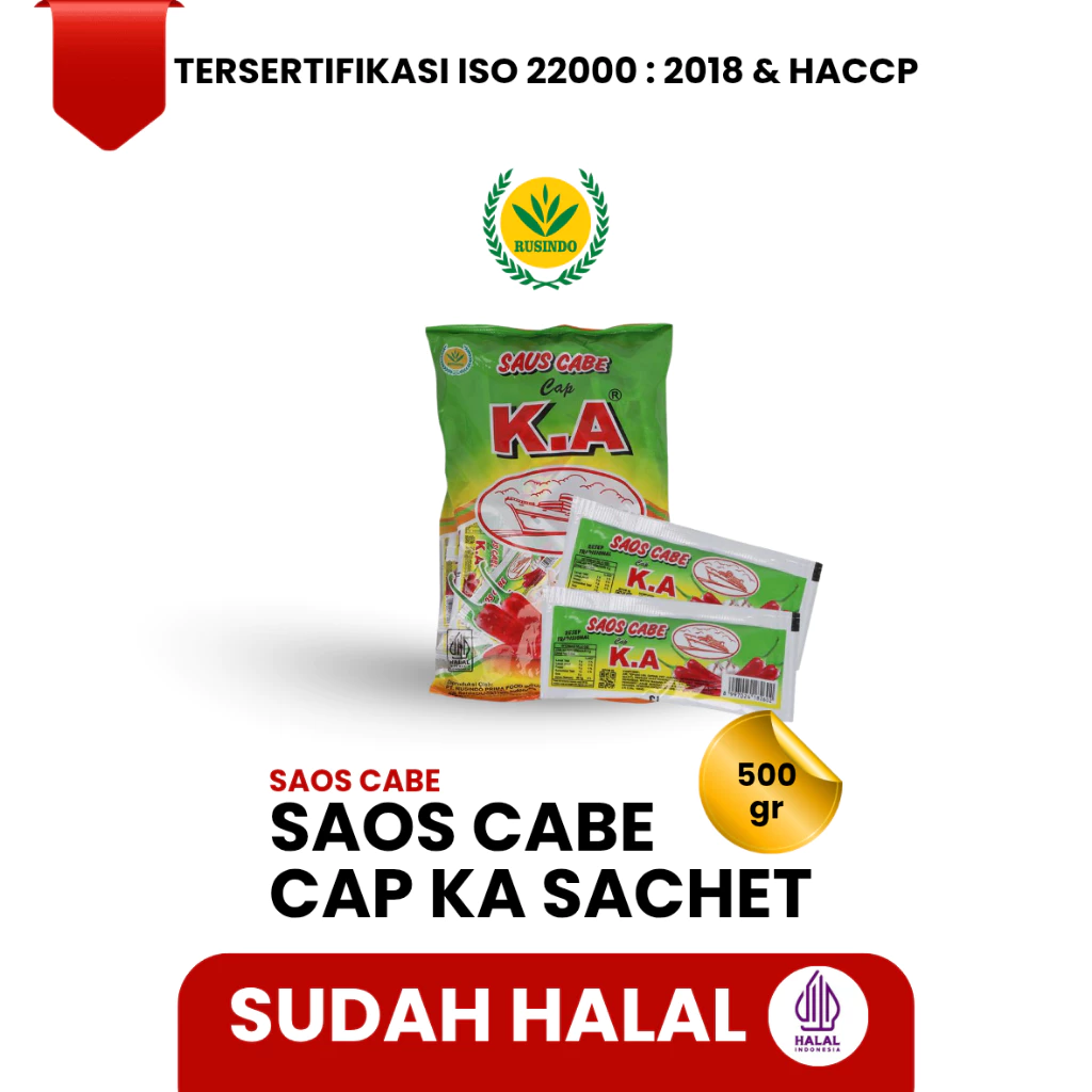 Saos Cabe Sachet Cap Kapal API